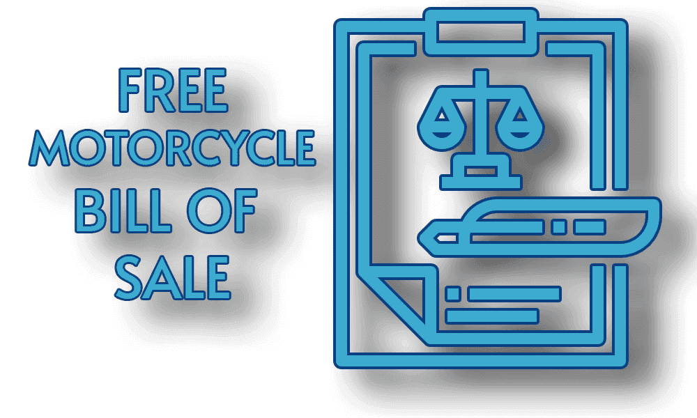 Free Motorcycle Bill of Sale Template