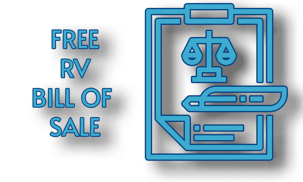 Free RV Bill of Sale Template