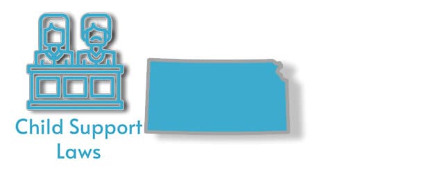 Child support laws as they apply to the state of Kansas.
