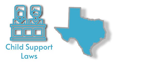 Child Support Laws as they apply to the state of Texas