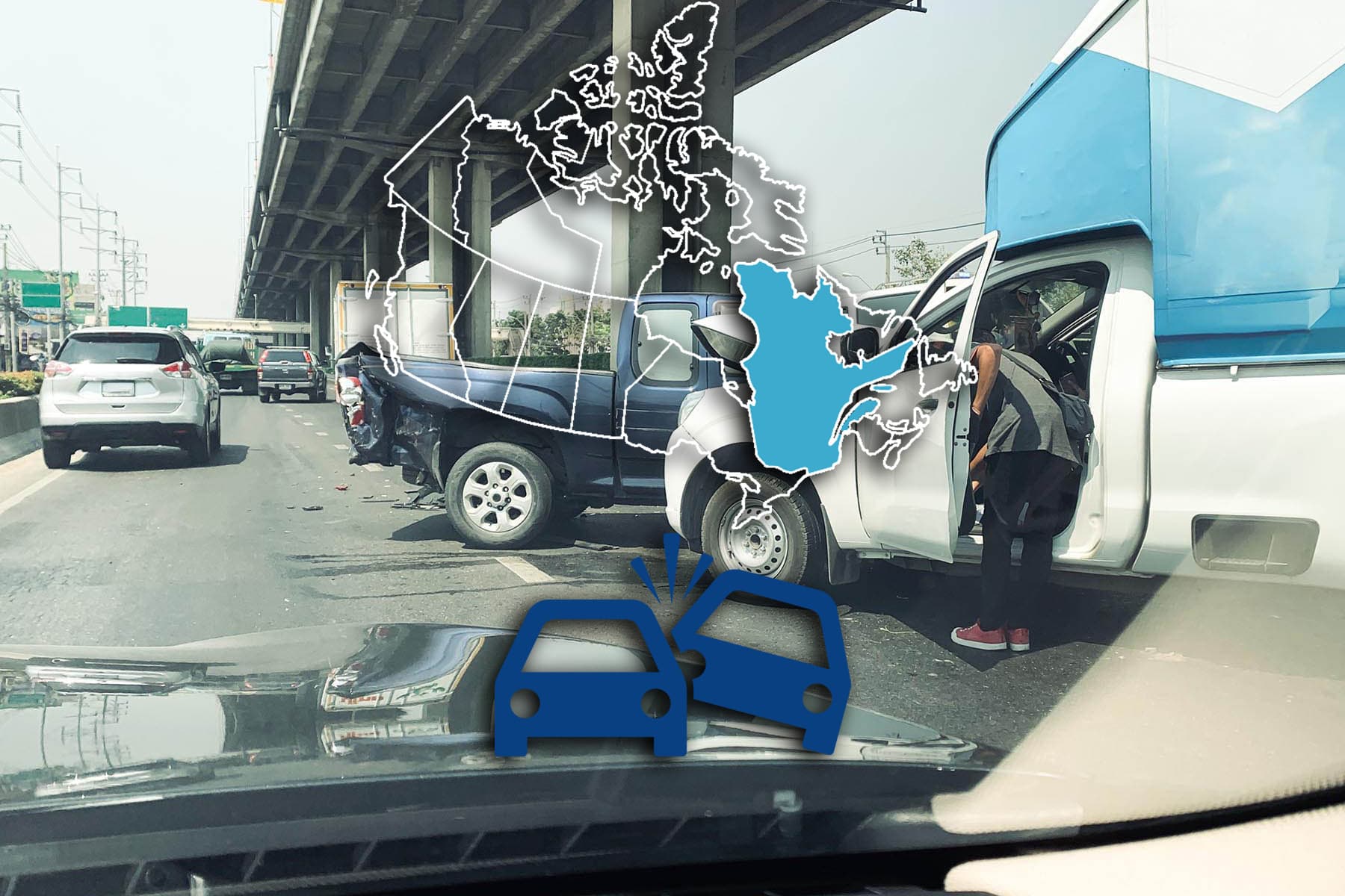 Québec Hit and Run Laws