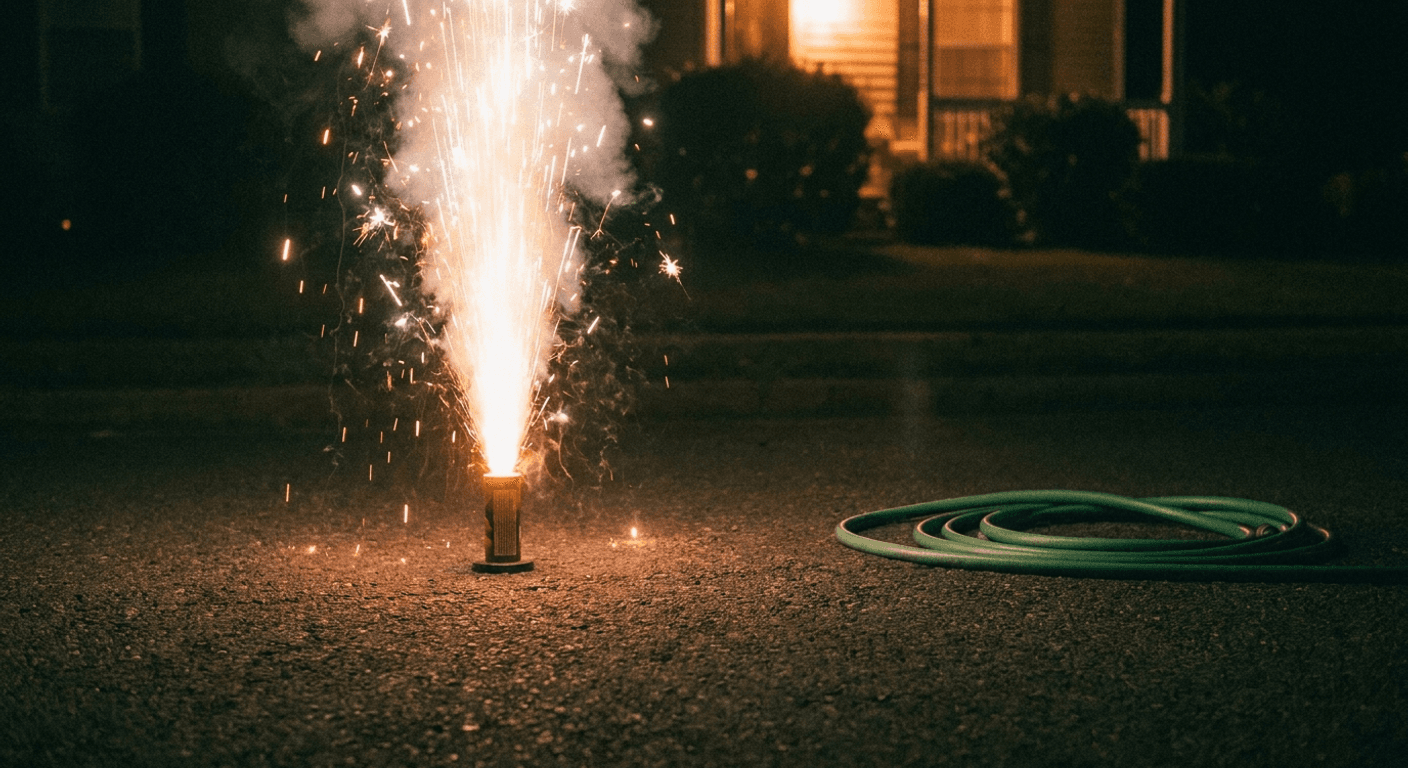 Leyes de Fuegos Artificiales en Maryland (2026): Solo con Permiso, Edad 16