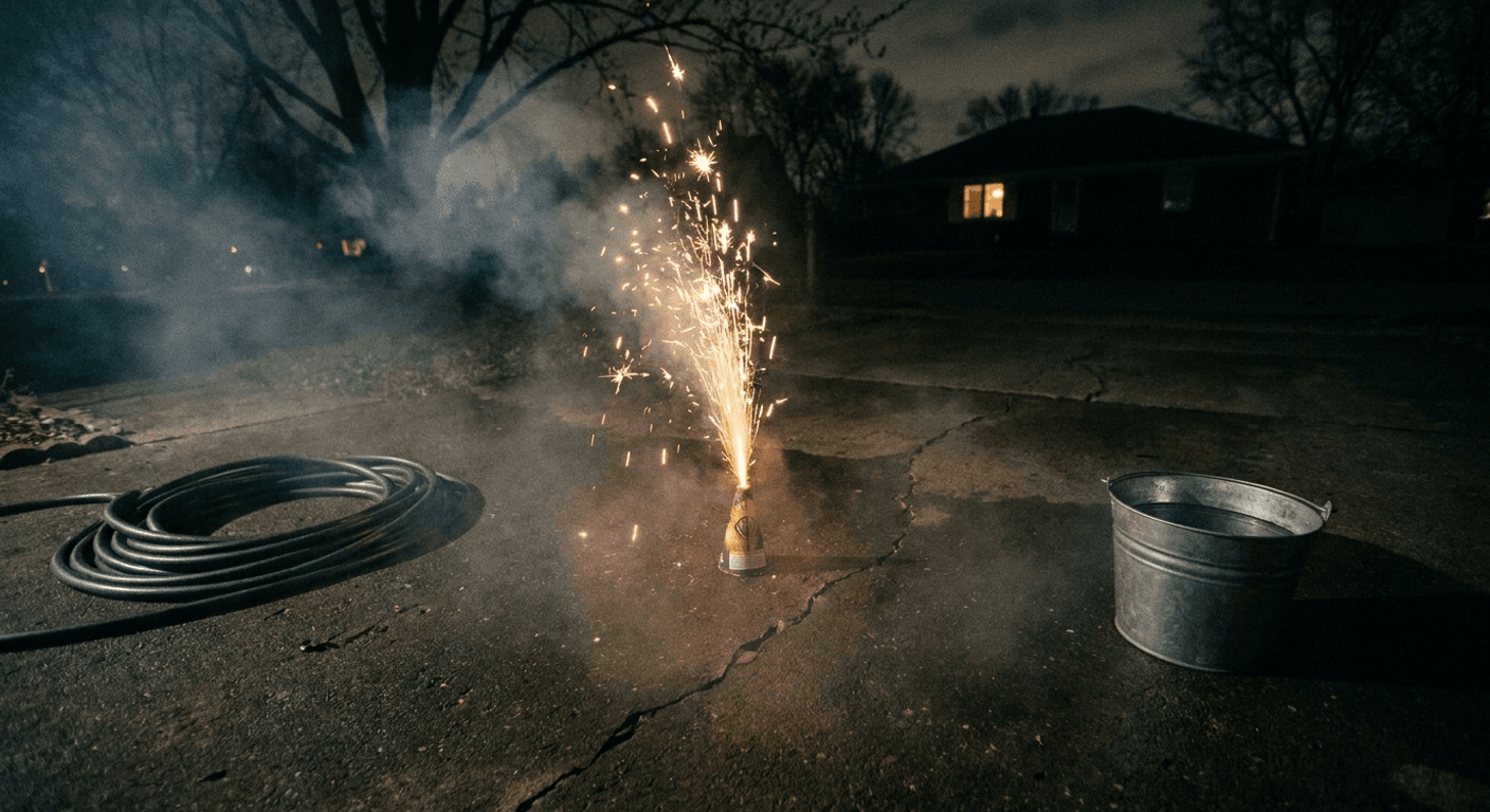Leyes de Fuegos Artificiales en Florida (2026): Bengalas frente a Reglas de Días Festivos