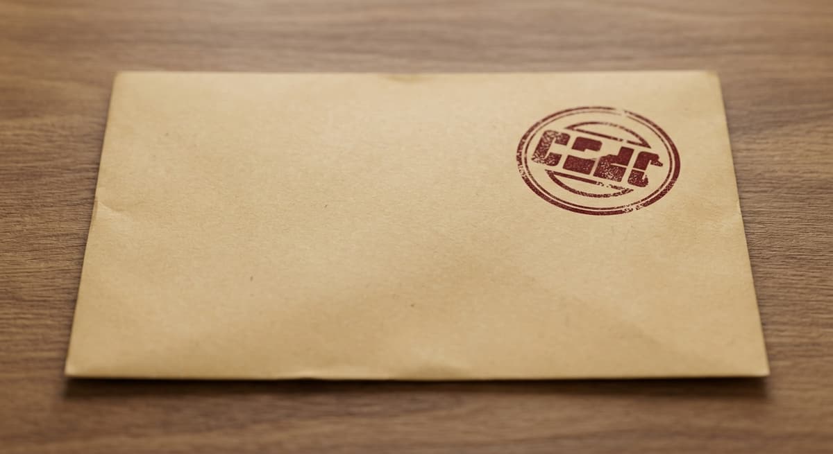 a plain envelope stamped CONFIDENTIAL lying on a desk