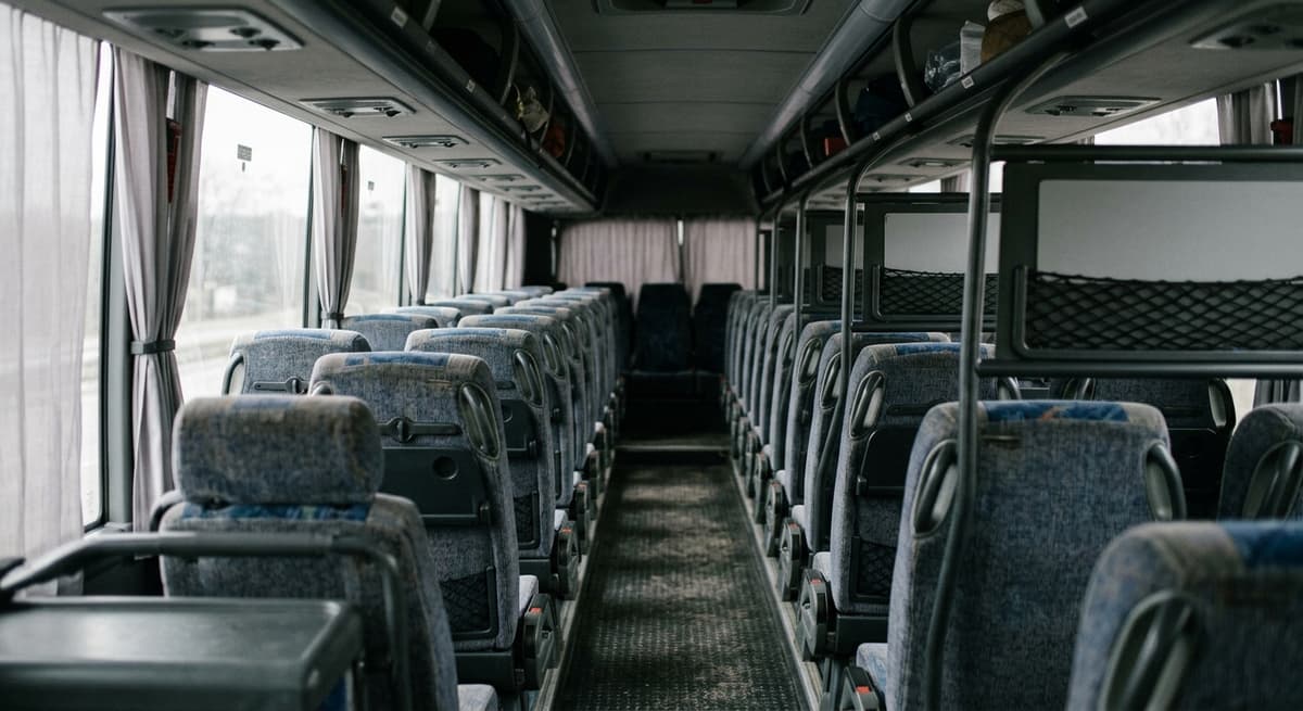 envase abierto: exenciones de autobuses