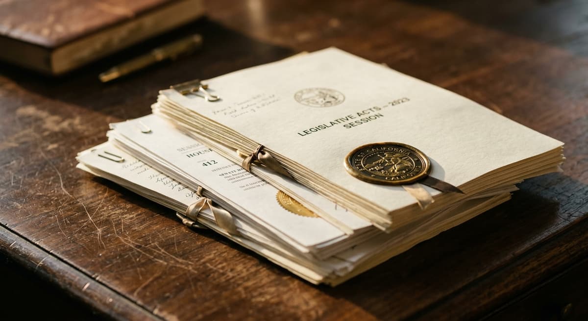 Nebraska legislative session documents with state seal representing the Data Privacy Act