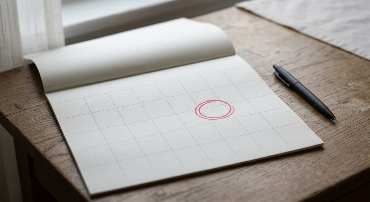 Derechos de ocupantes ilegales una hoja de calendario de pared con una fecha marcada en rojo sobre un escritorio