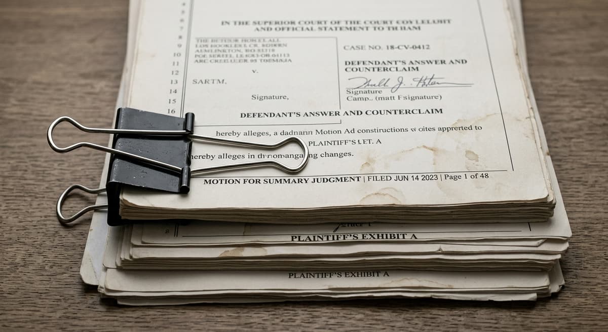 windshield mounting - court filings